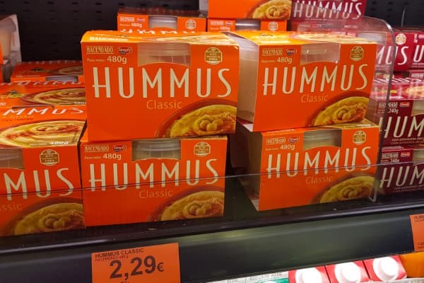 Hummus de Mercadona