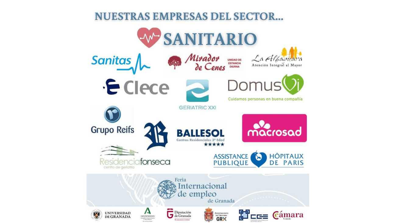 Empresas Sector Sanitario Feria Empleo de Granada