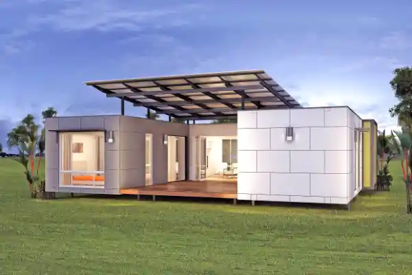 casas prefabricadas paneles solares