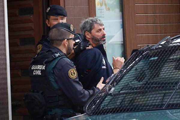 Detención de los políticos catalanes