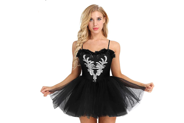 Disfraz cisne negro para Halloween