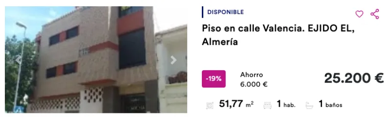 piso Almería en venta 