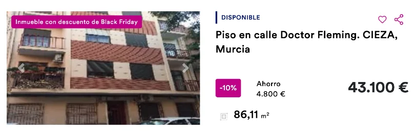Piso en Cieza, Murcia