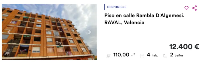 Piso en Valencia en venta