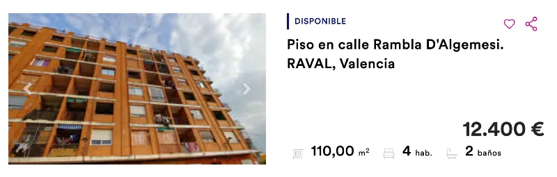 piso en venta en Valencia