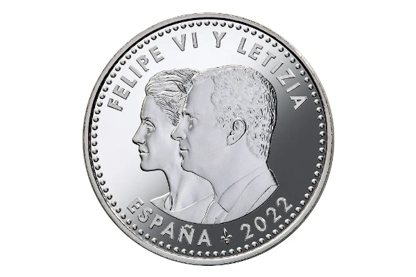 Moneda especial de 40 euros, reverso