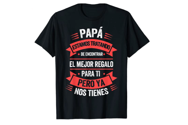 Camiseta especial del Día del Padre