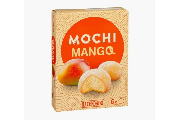 Helado mochi de Mango de Mercadona 