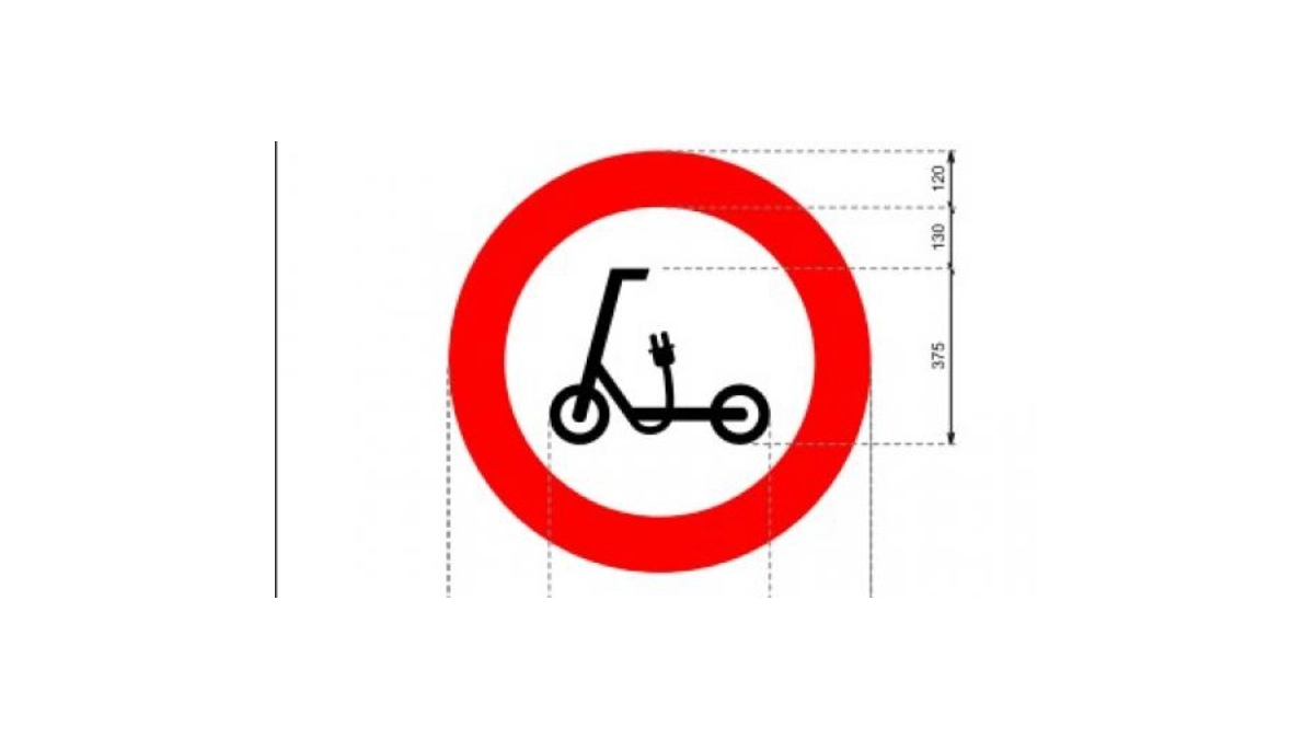 Entrada prohibida a vehículos de movilidad personal