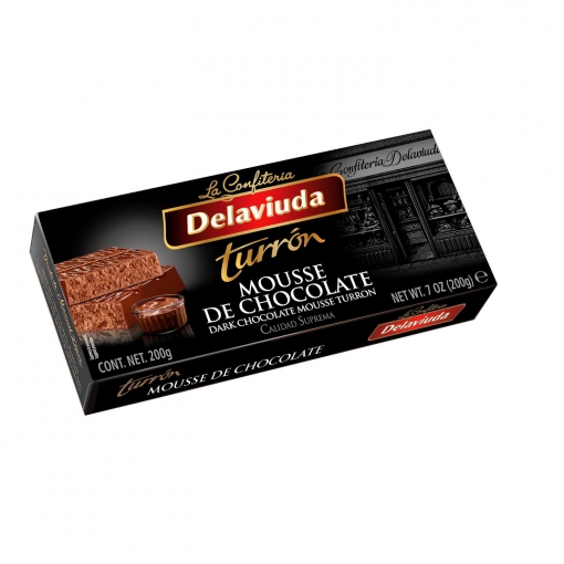 turrón de chocolate Delaviuda